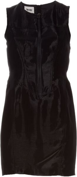 Acne Nautic Dress in Black - Lyst