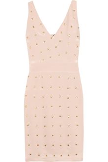 Alice By Temperley Melinda Studded Silk-blend Dress - Lyst