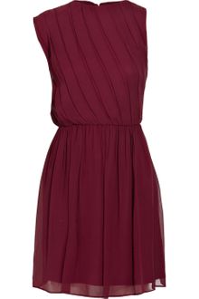 Alice + Olivia Polly Silk-chiffon Dress - Lyst