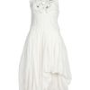 Bolongaro Trevor Twist Dress in White - Lyst
