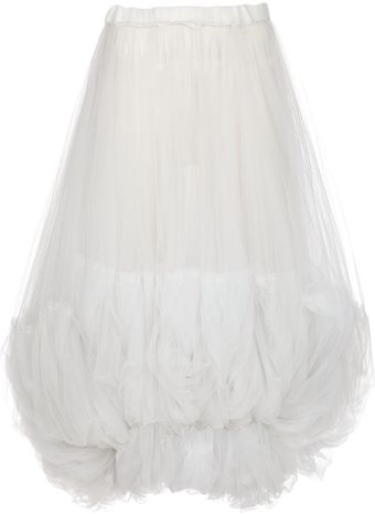 Comme Des Garçons Archive Sheer Tulle Skirt - Lyst