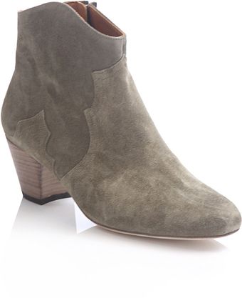 Isabel Marant Curved Top Ankle Boots - Lyst