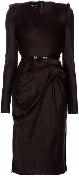 Lanvin Archive Seam Detail Dress - Lyst