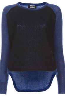 Markus Lupfer Contrast Sweater - Lyst
