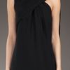 Stella Mccartney Asymetric Dress in Black - Lyst
