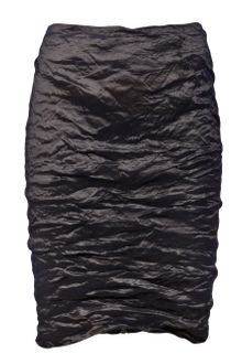 Yigal Azrouel Crinkle Zip Skirt - Lyst