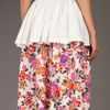 Yves Saint Laurent Vintage Vintage Peplum Detail Skirt in Floral (pink) - Lyst
