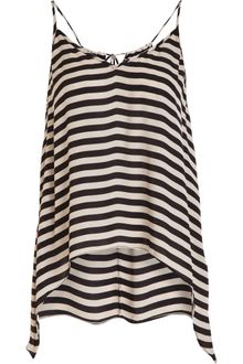 Mason by Michelle Mason Striped Tank - Lyst