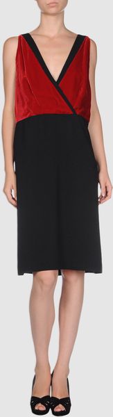 Prada Short Dress - Lyst