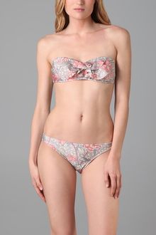 Zimmermann Frill Bandeau Bikini - Lyst