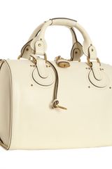 Chloé Lily Leather Aurore Bowling Bag