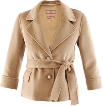 Max Mara Studio Double Faced Coat - Lyst