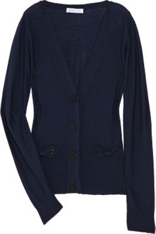 See By Chloé Bow-embellished Wool Cardigan - Lyst