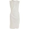 3.1 Phillip Lim Draped Wrap Dress in White - Lyst