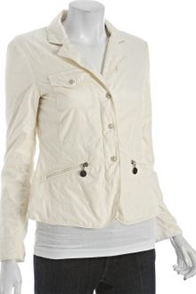 Moncler Cream Quilted Venan Lightweight Jacket - Lyst