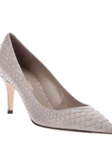 Gianvito Rossi Python Skin Court Shoe - Lyst