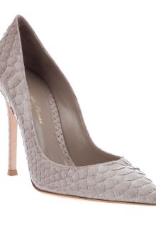 Gianvito Rossi Python Skin Court Shoe - Lyst
