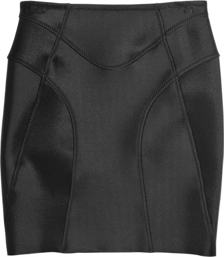 Lisa Marie Fernandez The Erin Stretchjersey Scuba Skirt in Black - Lyst