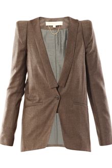 Vanessa Bruno Collarless Jacket - Lyst