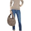 Marni Colorblock Cashmereblend Sweater in Beige (gray) - Lyst