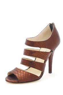 Michael Kors Kors Rhonda Snake Sandal - Lyst