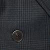 Stella Mccartney Prince Of Wales Check Wool Coat in Blue (navy) - Lyst