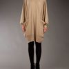 Yves Saint Laurent Cashmere Slouch Dress in Beige - Lyst
