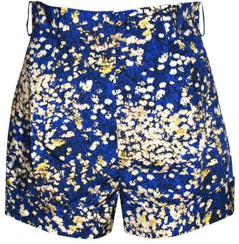 Cacharel Flower Print Shorts - Lyst