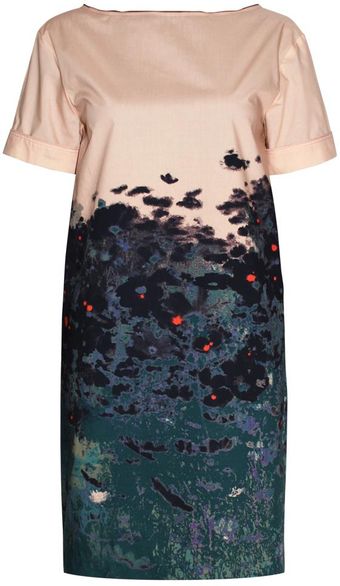 Cacharel Nature Print Dress - Lyst