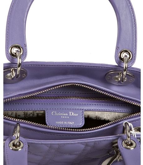 dior lilac bag