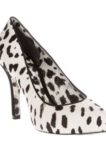 Dolce & Gabbana Dalmatian Print Pony Skin Shoe - Lyst
