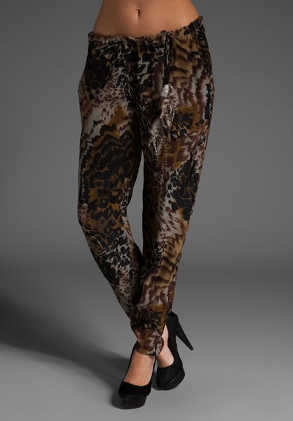 Elizabeth And James Nuri Pant in Animal - Lyst