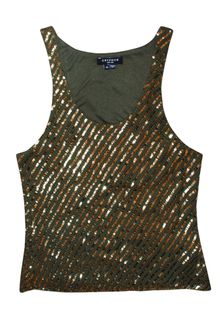 Gryphon Crochet Sequin Tank - Lyst