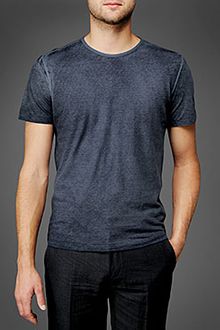 John Varvatos Reverse Print Tee - Lyst