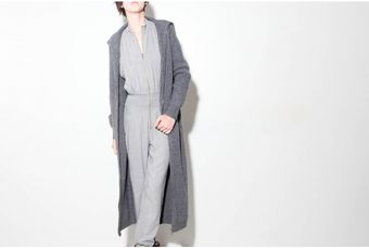  Long Zip Cardigan 