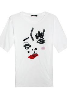 Markus Lupfer Face T-shirt - Lyst