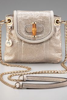 Milly Metallic Shoulder Bag, Small - Lyst