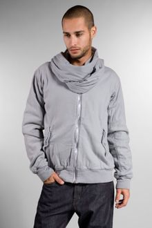 Pleasure Principle Attached Scarf Bomber Jacket - Lyst