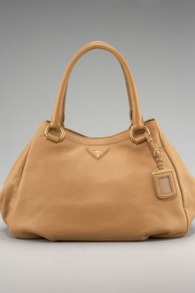 Prada Cervo Double-handle Hobo - Lyst