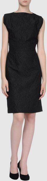 Vionnet Short Dress - Lyst