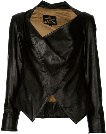 Vivienne Westwood Anglomania Bounty Leather Jacket - Lyst
