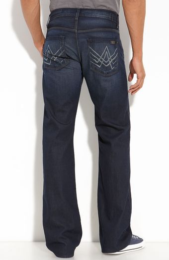 7 For All Mankind Painted A-pocket Bootcut Jeans (beauregard Wash) - Lyst
