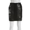 Mark + James By Badgley Mischka Black Cotton Stretch Tie Dye Combo Mini Skirt in Black - Lyst