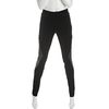 Mark + James By Badgley Mischka Black Velvet Faux Leather Panel Leggings in Black - Lyst