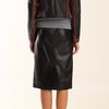 Tibi Shearling Biker Jacket in Black (black multi) - Lyst