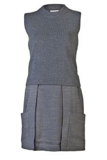 3.1 Phillip Lim Sleeveless Knit Top Dress - Lyst