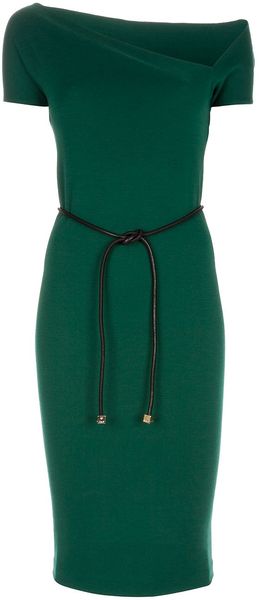 DSquared2 Asymetric Fitted Dress - Lyst