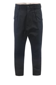 Yves Saint Laurent Cotton Trousers - Lyst