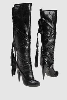 John Galliano High-heeled Boots - Lyst