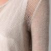 Helmut Lang Asymmetrical Hem Sweater in White - Lyst